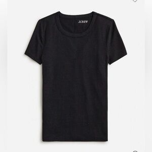 J Crew Stretch Linen Tee